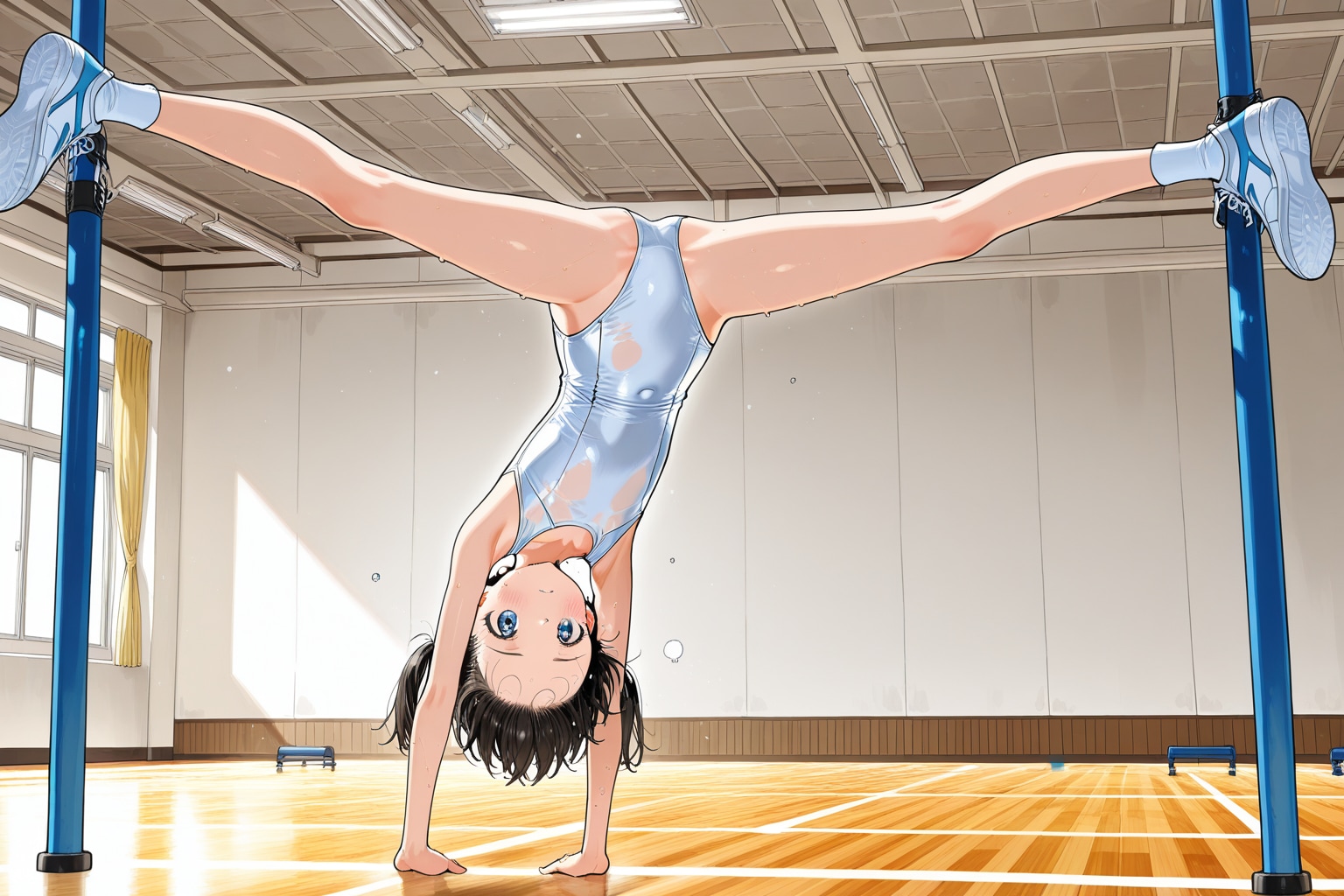 倒立できたけど