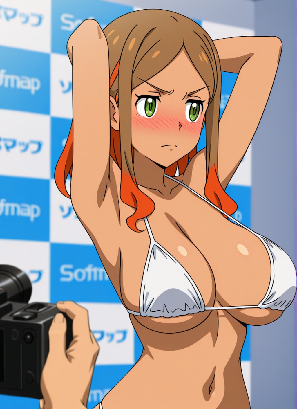 オリオのグラビア撮影