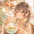 年越しそば。 2枚目
