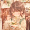 年越しそば。 3枚目