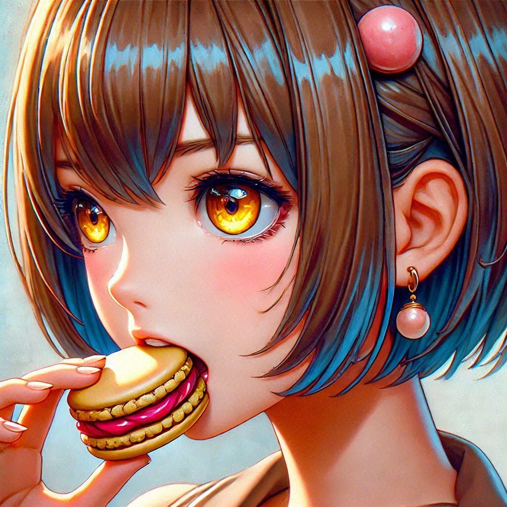 もぐもぐさんま゛ちゃん。