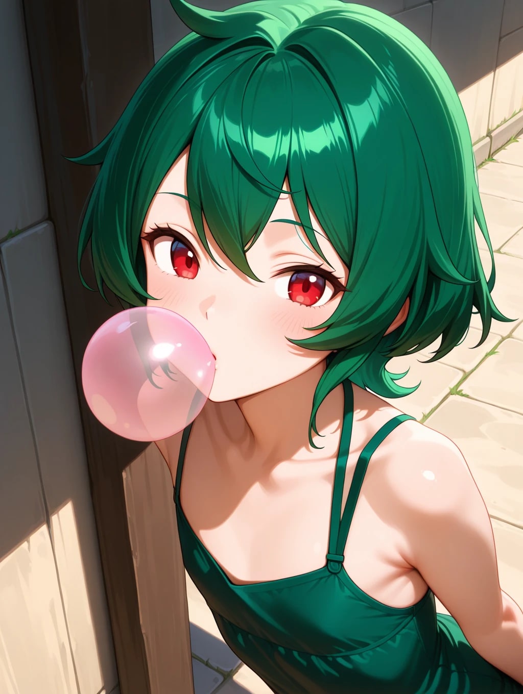 フーセンガムぷくー！