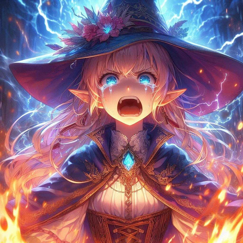 大激怒エルフさん