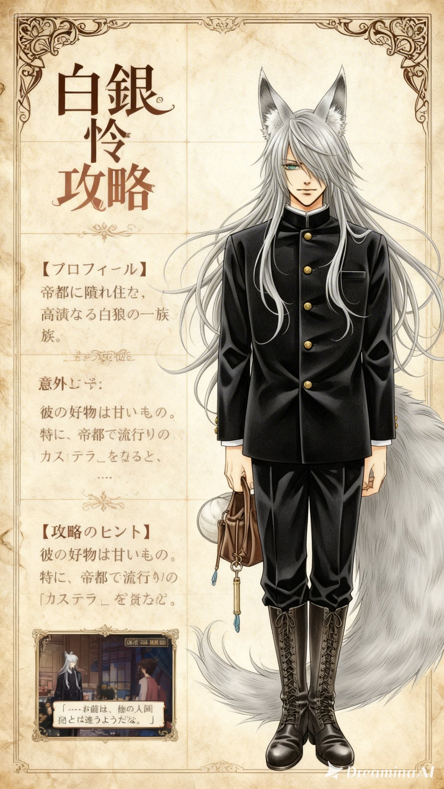 大正風ファンタジー乙女ゲーム