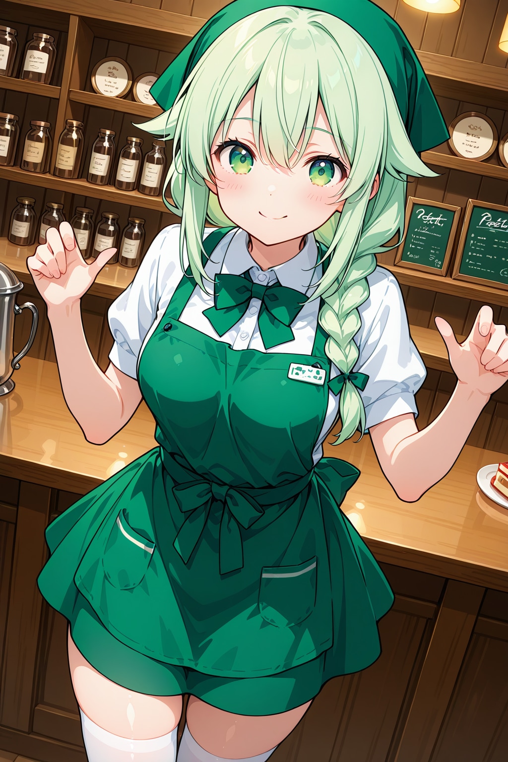 カフェのウェイトレスなDRIPちゃん