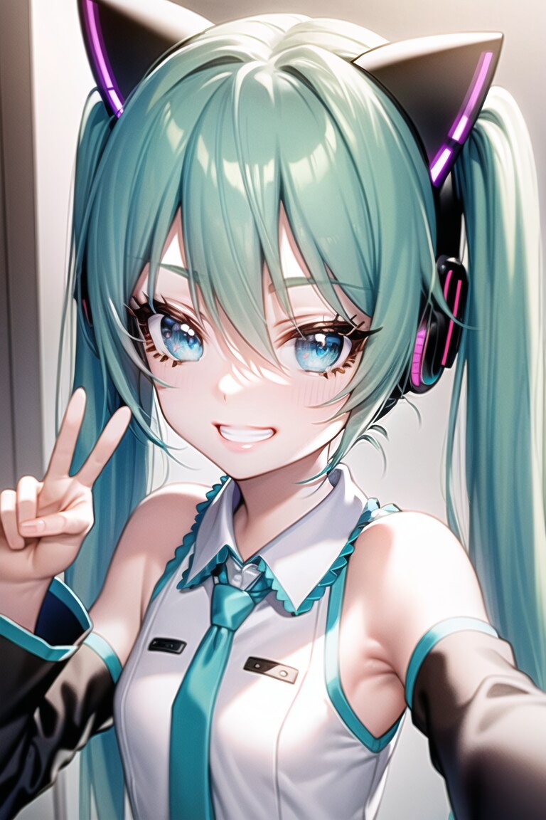 ネコ耳ヘッドホン