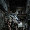 【クリーチャー】アグブレラから逃げ出した実験体D 2枚目