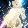 （ハイレグ偽マーキュリー💕消滅パラパラ疑似アニメ♪）妖魔マーキュリー！・・ムーンティアラ・アクションをくらい断末魔の叫びと共に消滅💦 11枚目