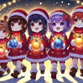 クリスマスオーナメントを運ぶちびちゃんず 4枚目