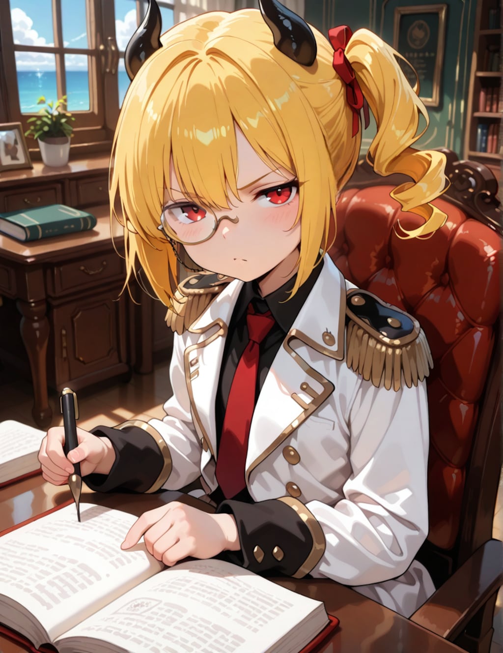 マリウス帝国軍軍務局長官・シャローム