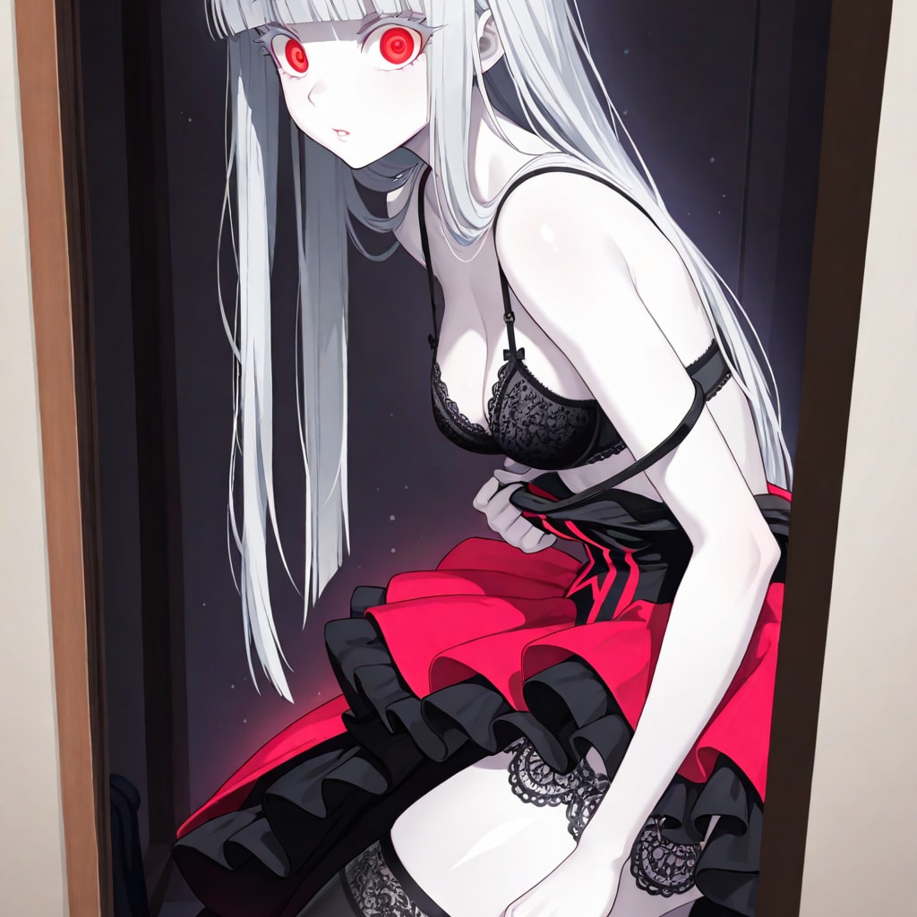 変身中よっ、開けないでっ！