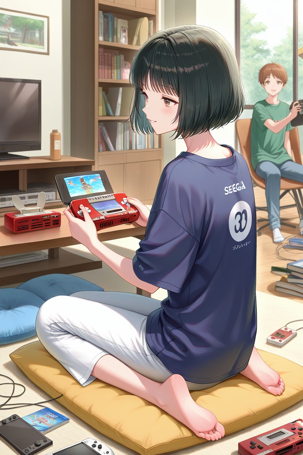昭和の謎の機械で遊ぶJK