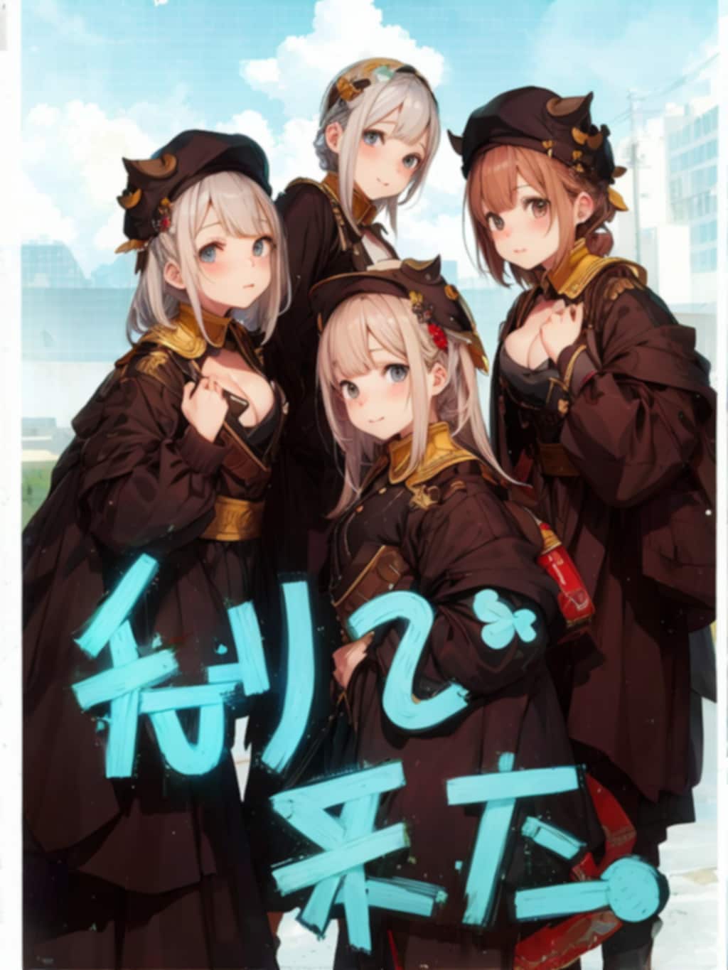 「チャリで来た。」