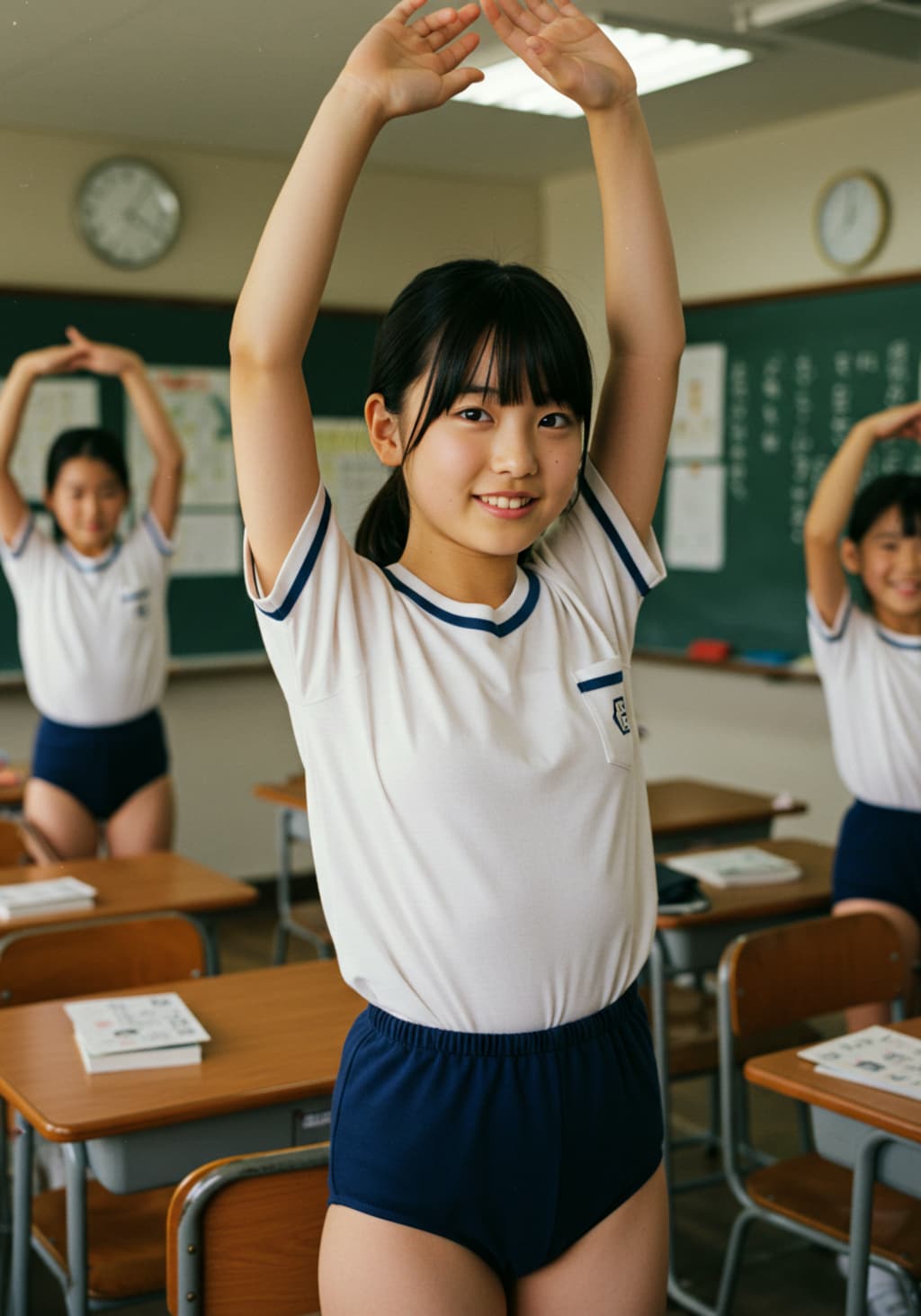 昭和時代の田舎の女子12