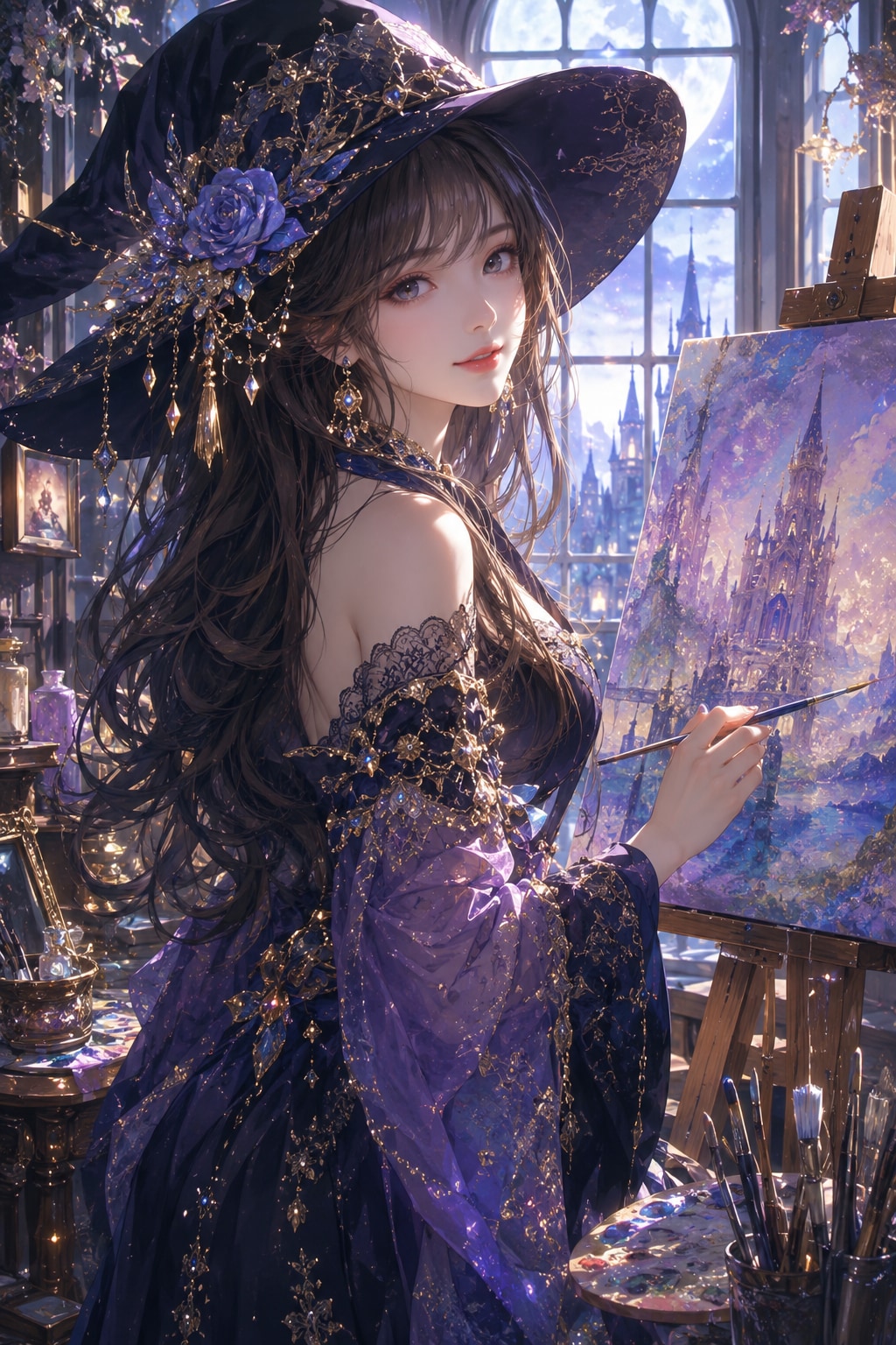 綺麗な魔法使いさんのお姉さんパート101 | の人気AIイラスト・グラビア