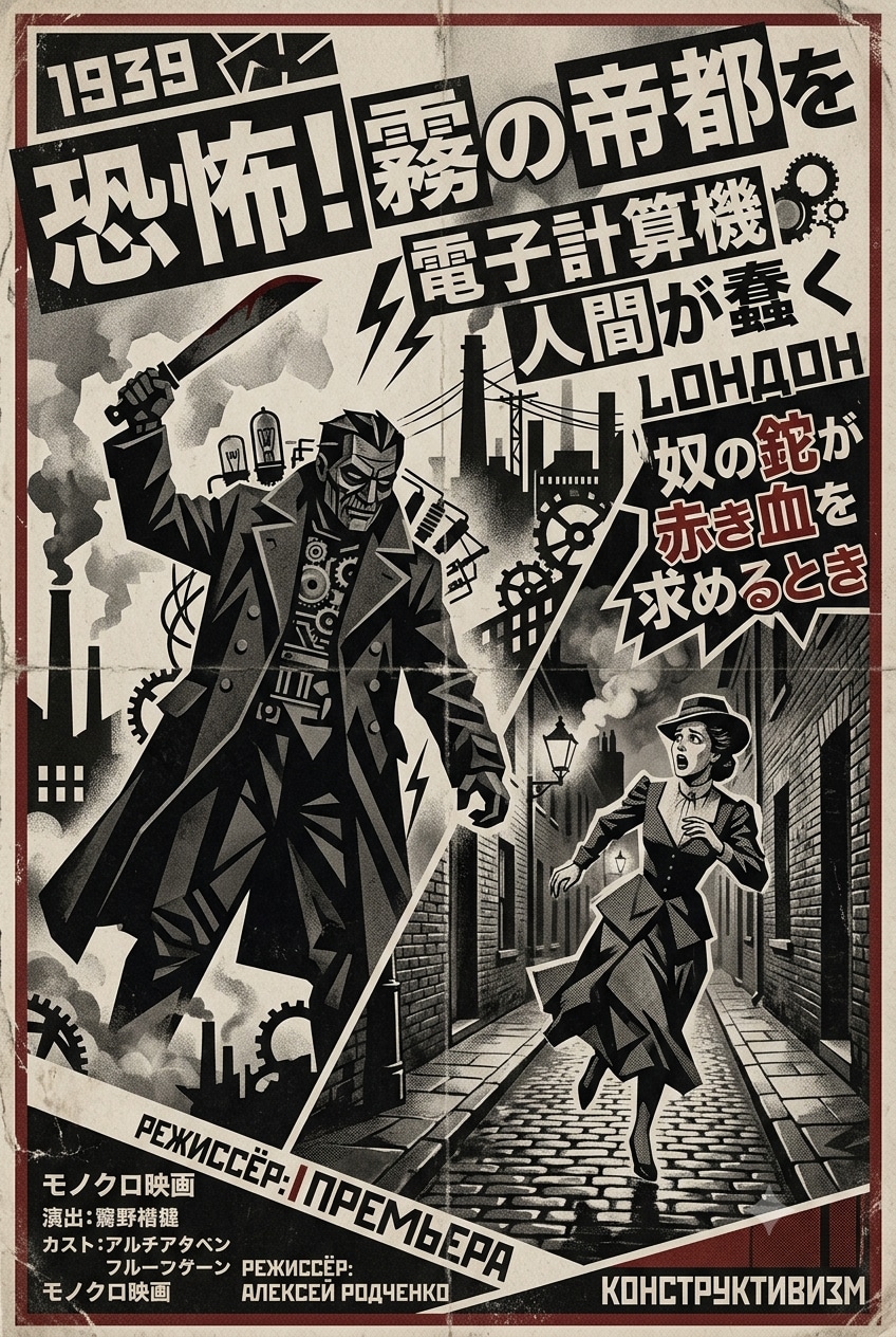 恐怖、電子計算機人間！　ソヴィエト・日本合作映画（ジェミニ）