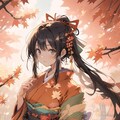 【テーマ曲あり小説　スサノオ】【その１】スサノオとクシナダヒメの出会い 2枚目