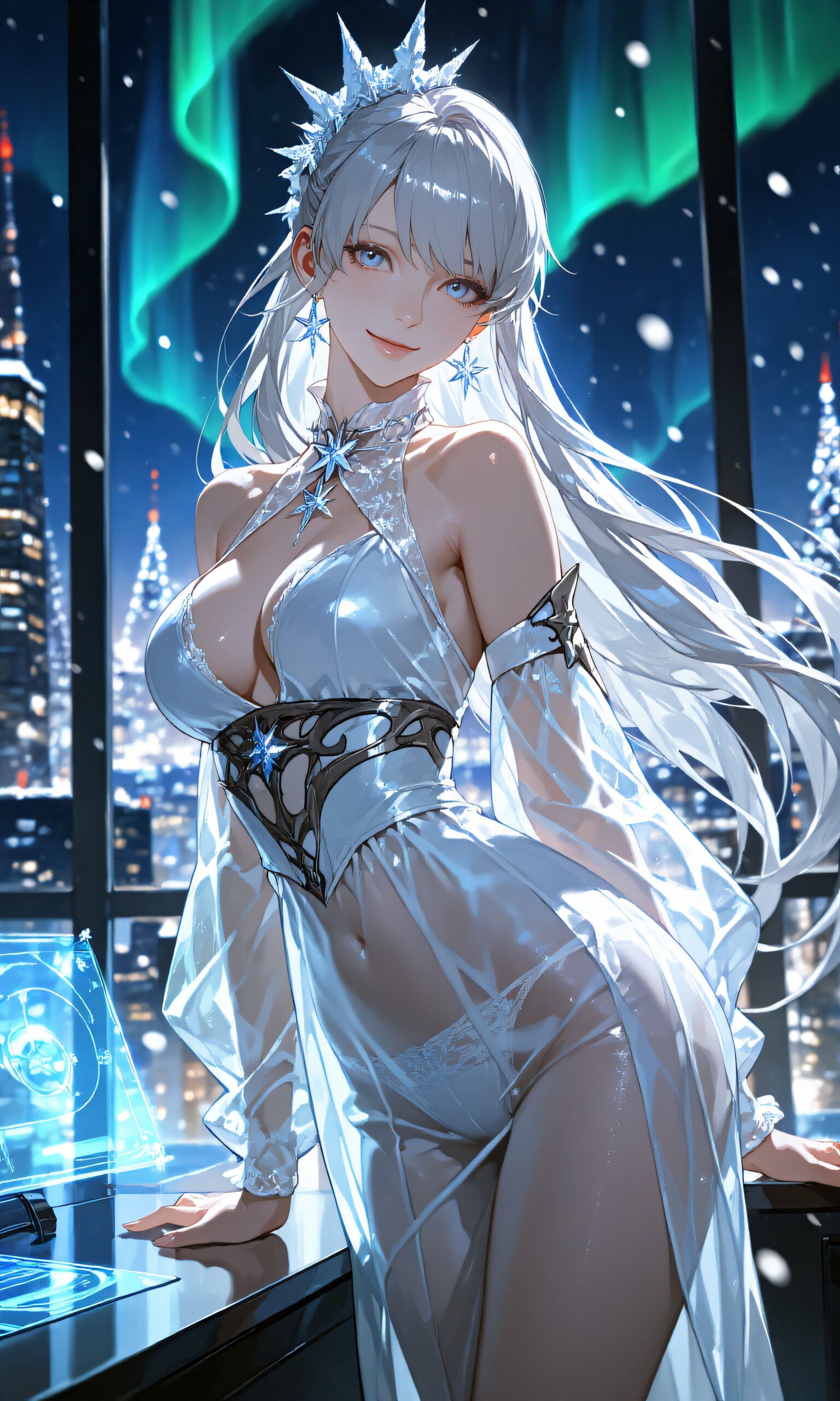 オーロラのクリスマス | の人気AIイラスト・グラビア