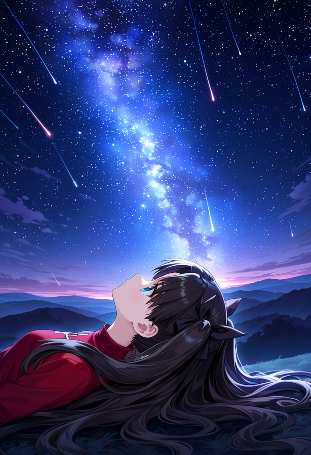 星降る夜の観測者