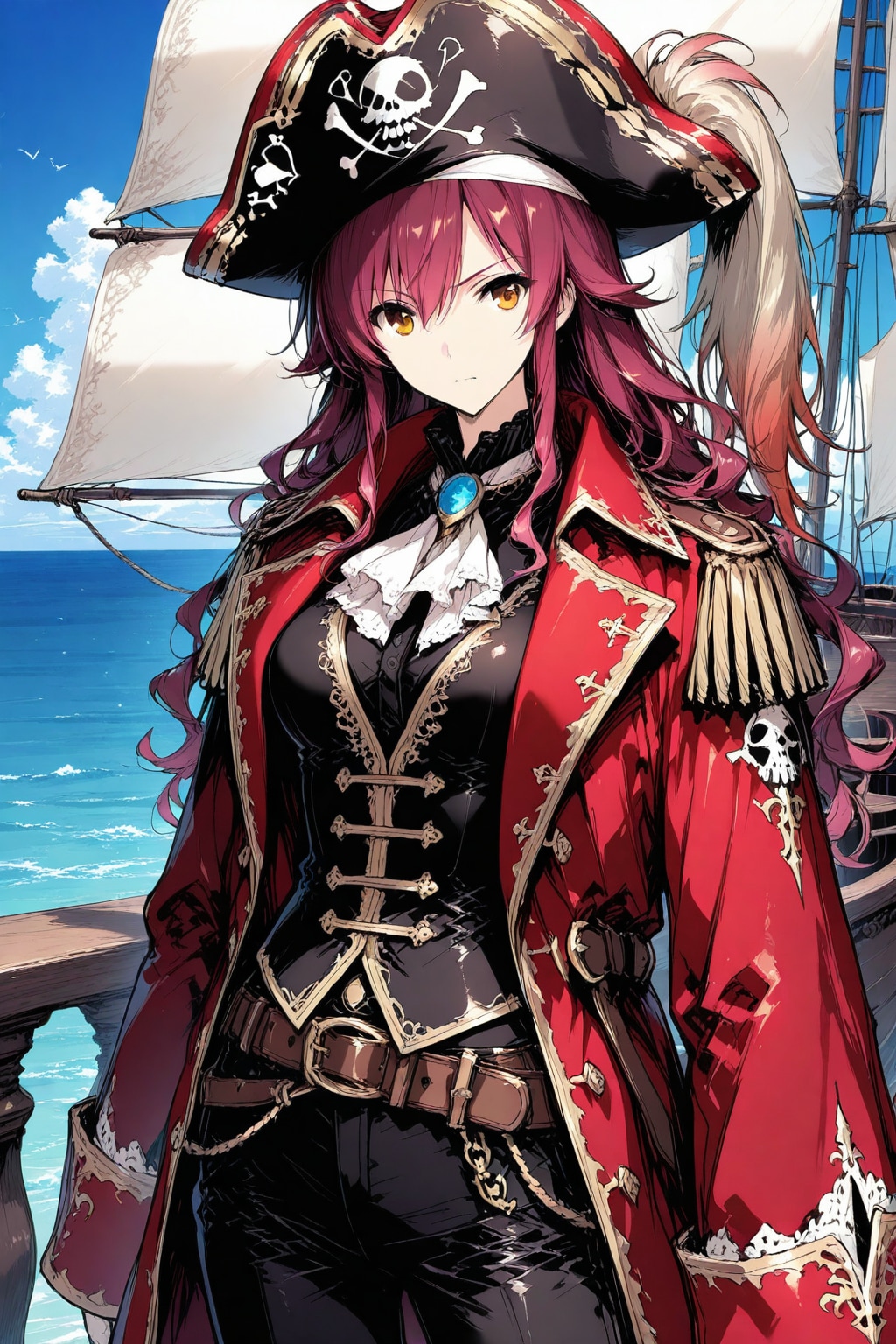 海の日の投稿企画ということで用意したのがこちらの海賊です