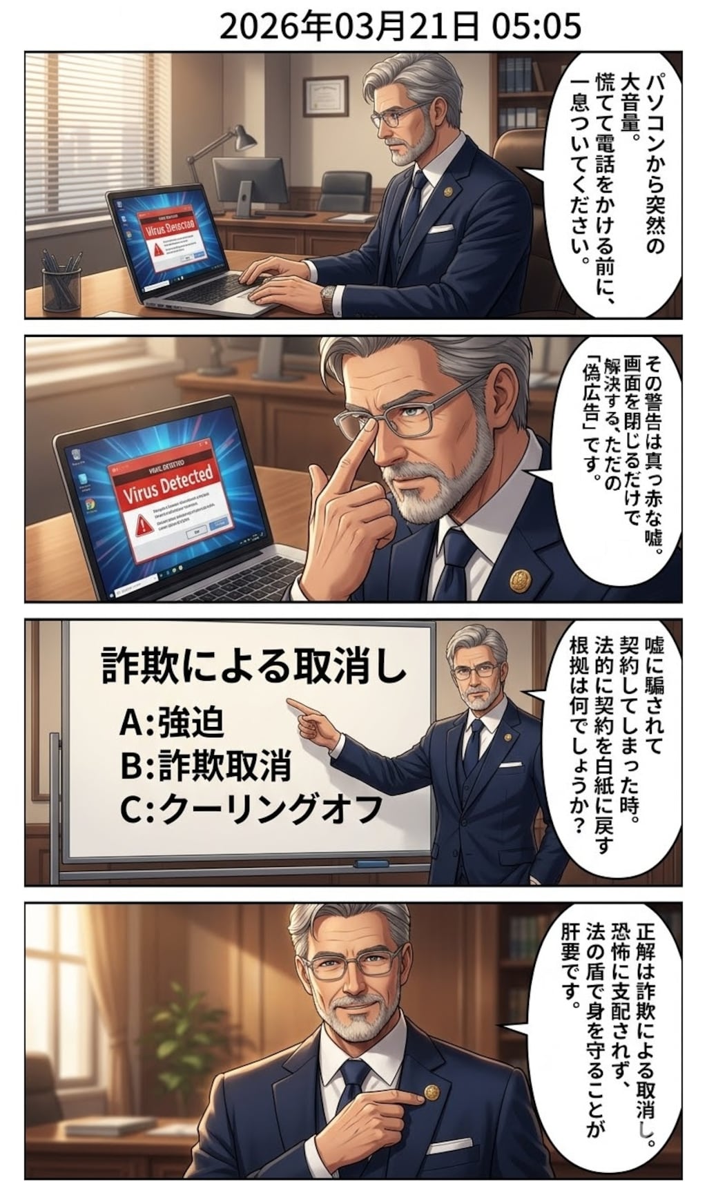 土曜日「週末相談室」