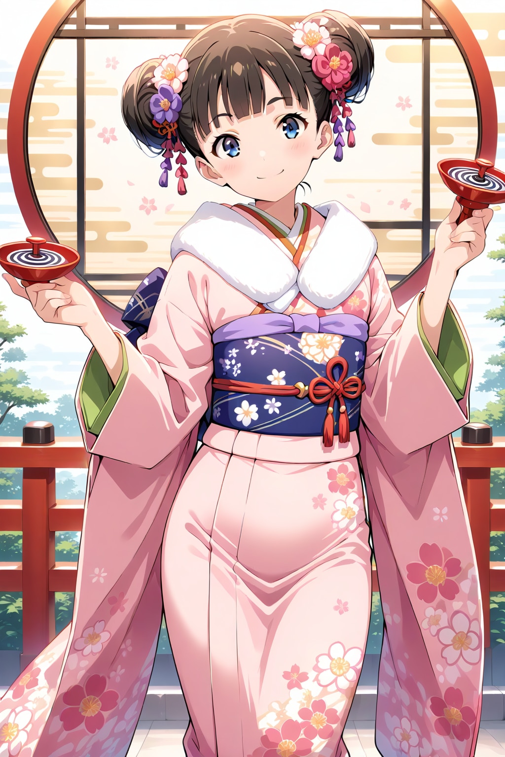 着物の彼女 | の人気AIイラスト・グラビア