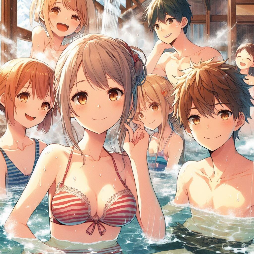 男女混浴祭り（Copilot）