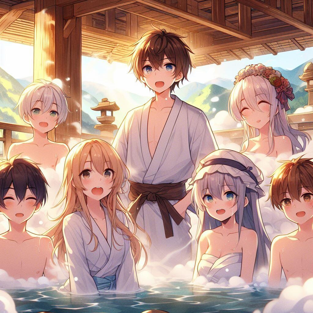 男女混浴祭り（Copilot）