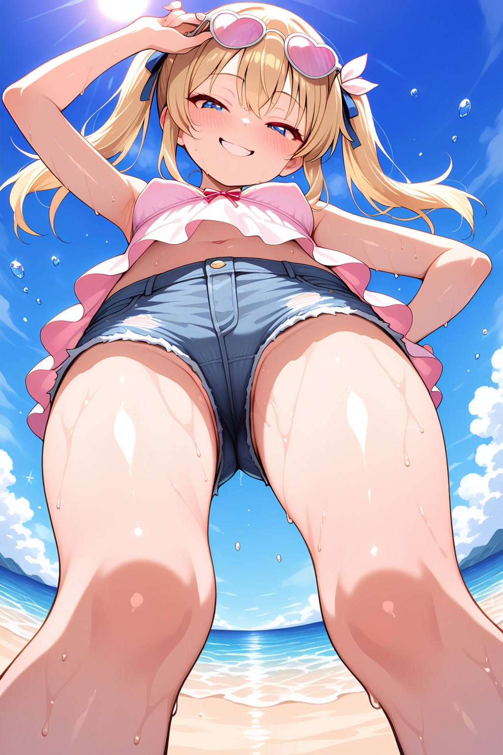 メスガキ　夏コーデ