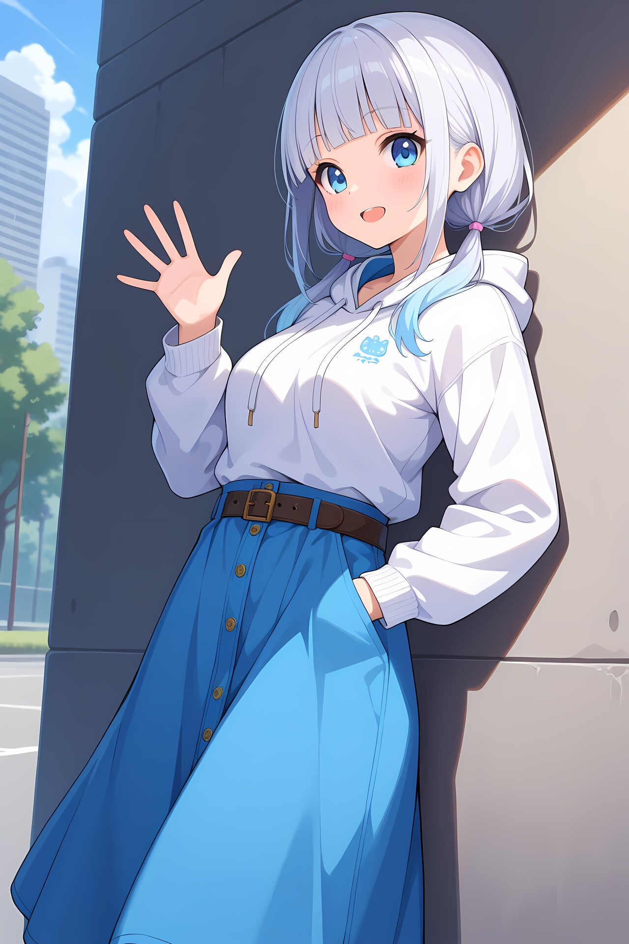 待ち合わせ | の人気AIイラスト・グラビア