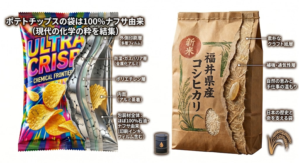 ポテチの袋はハイテク