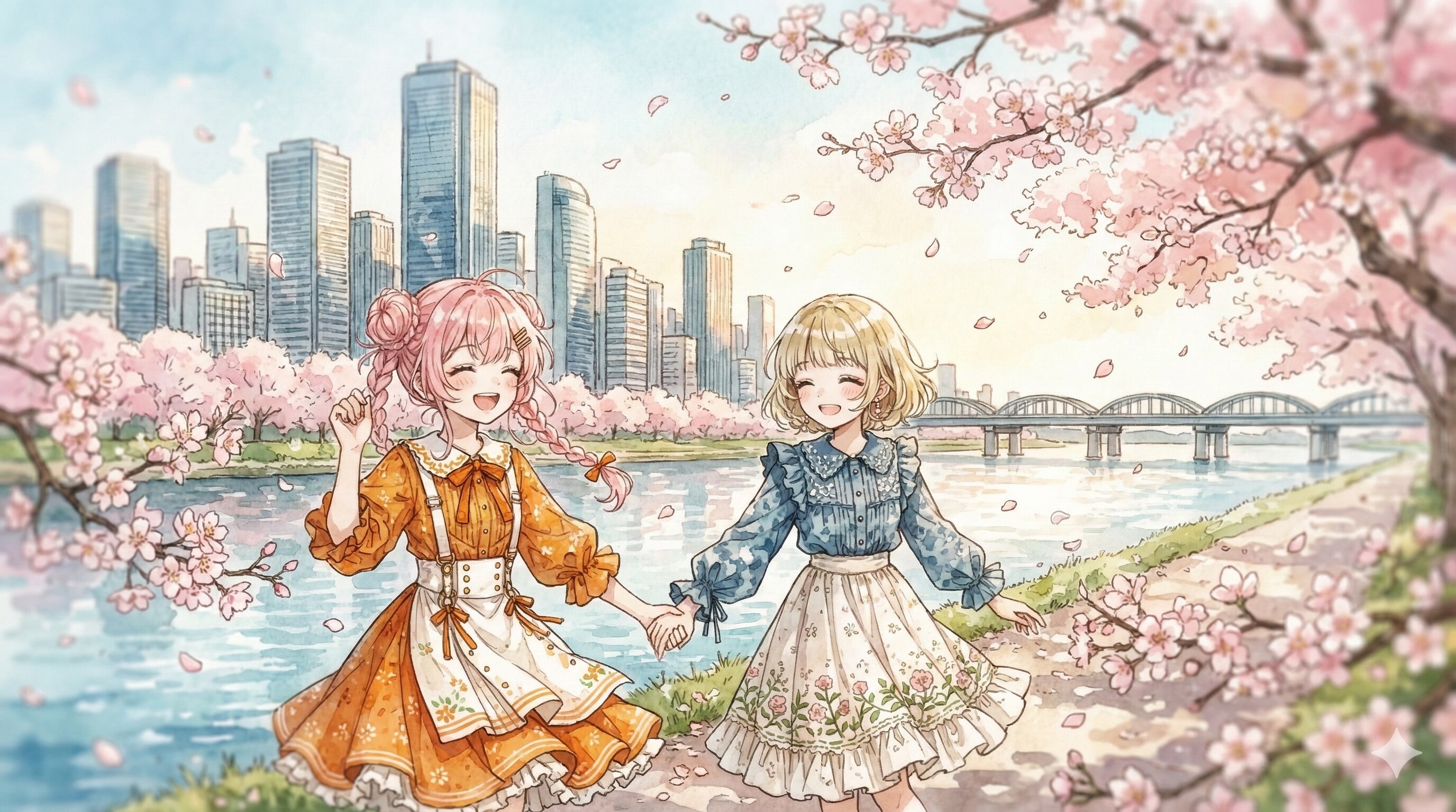 桜並木