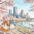 桜並木 2枚目