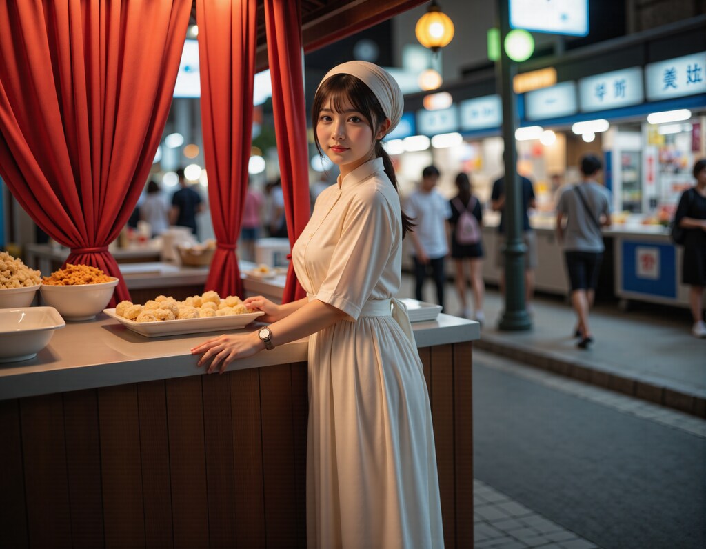 アジアンマーケットの店員 2