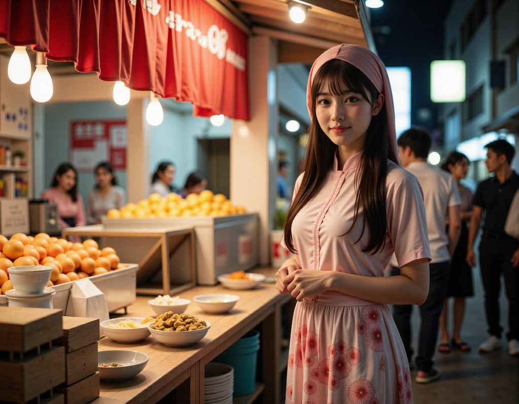 アジアンマーケットの店員 2