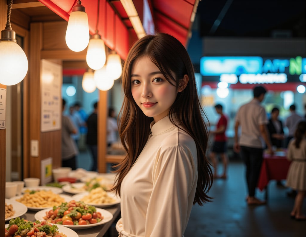 アジアンマーケットの店員 2