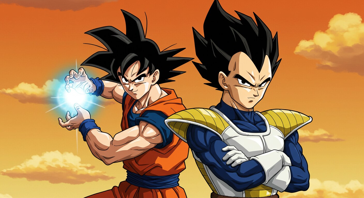 孫悟空とベジータ | の人気AIイラスト・グラビア