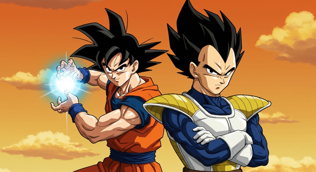 孫悟空とベジータ
