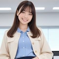 スカートめくり　オフィスでチェック⑥ 4枚目