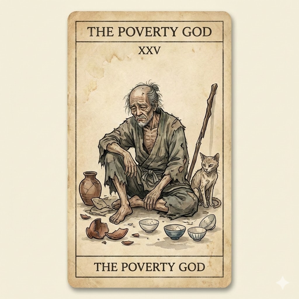貧乏神のカード