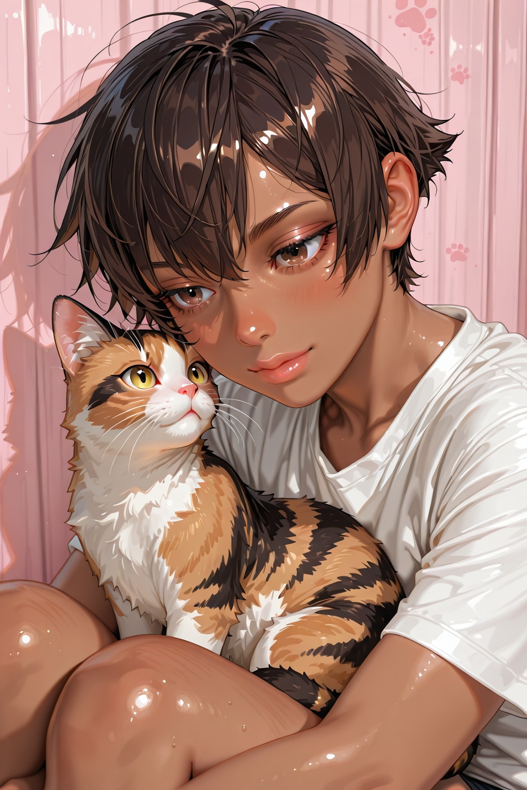 猫とTシャツと私