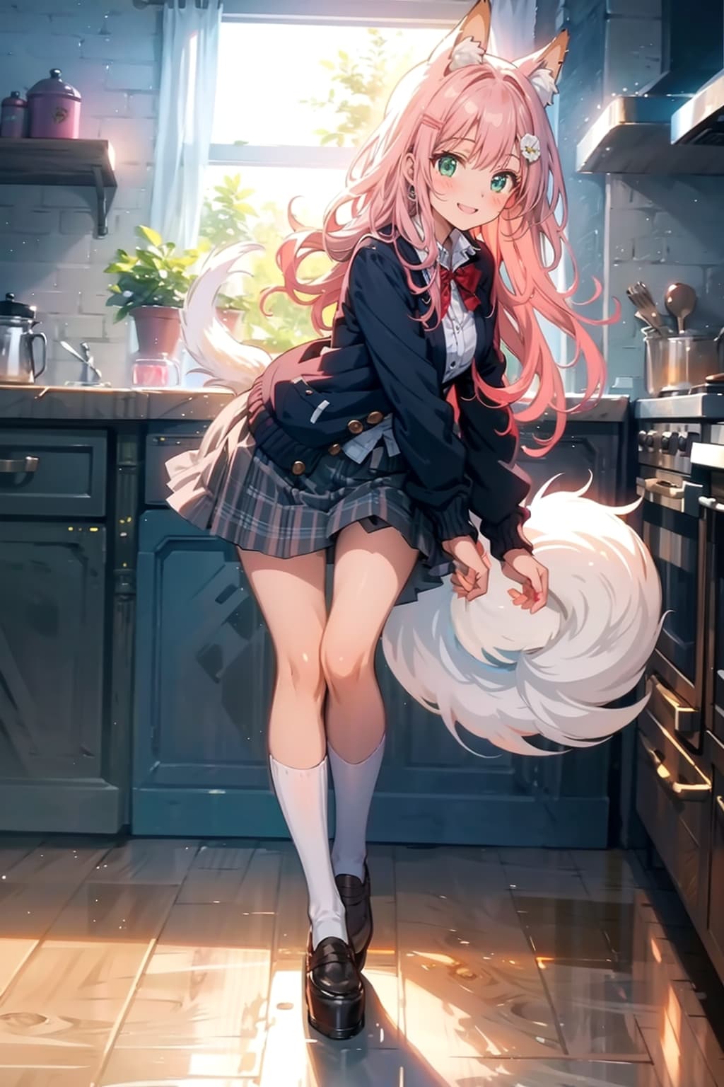 今日の狐耳娘 | の人気AIイラスト・グラビア