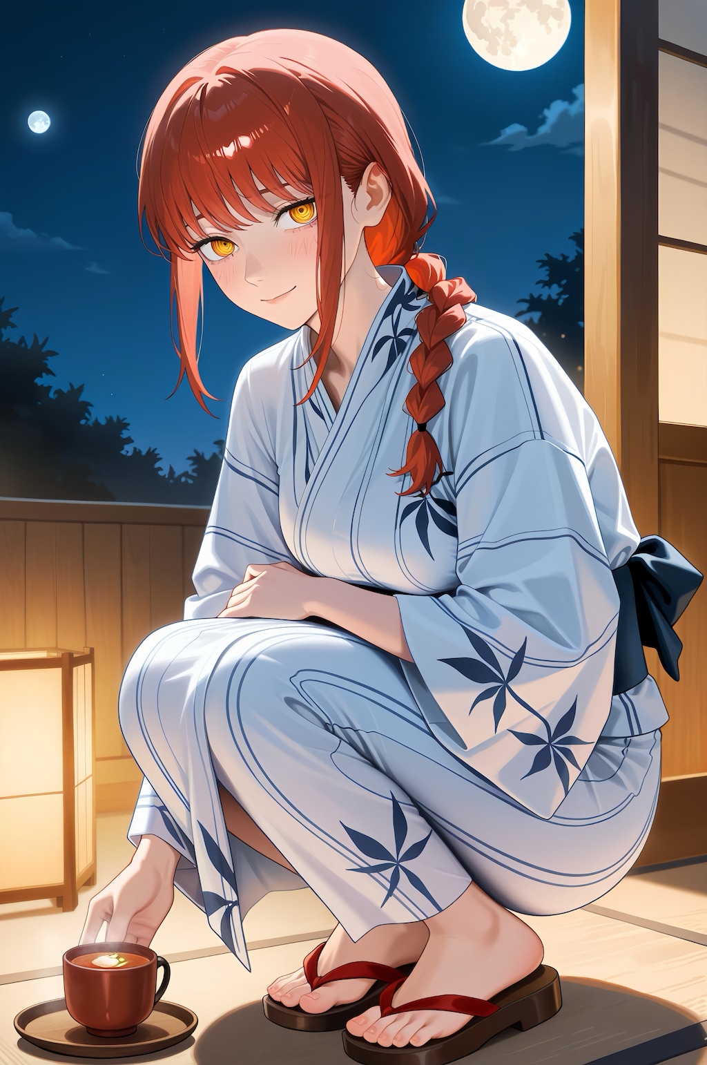 マキマさんと温泉デート♨️