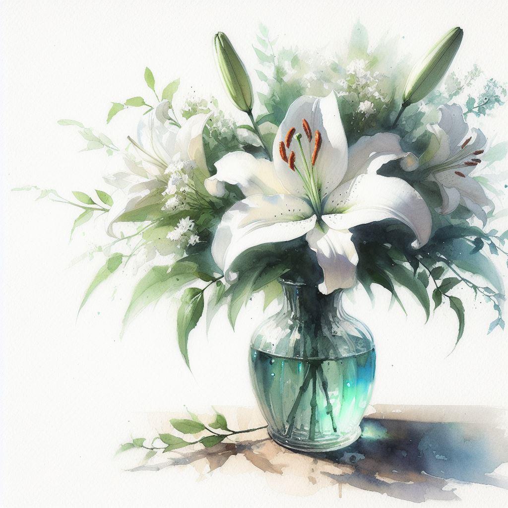ユリの花