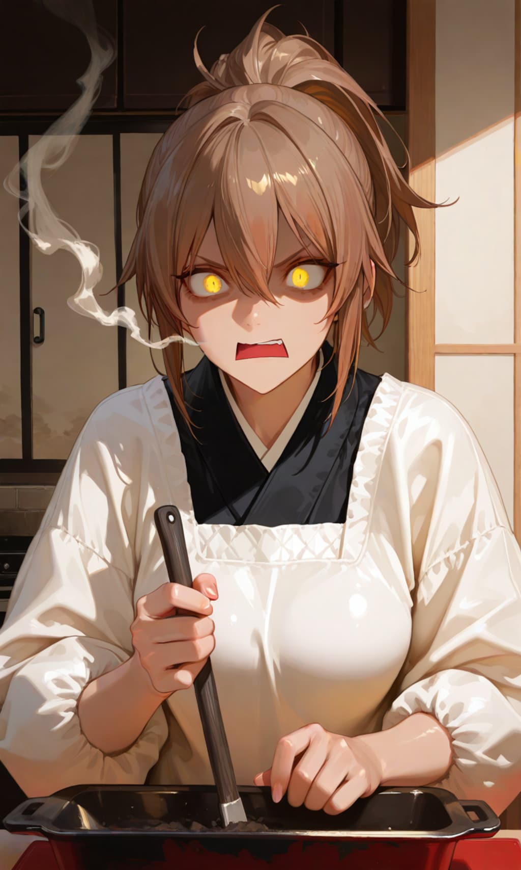 な、何故⁉️洋菓子は上手くいかぬのだ‼️