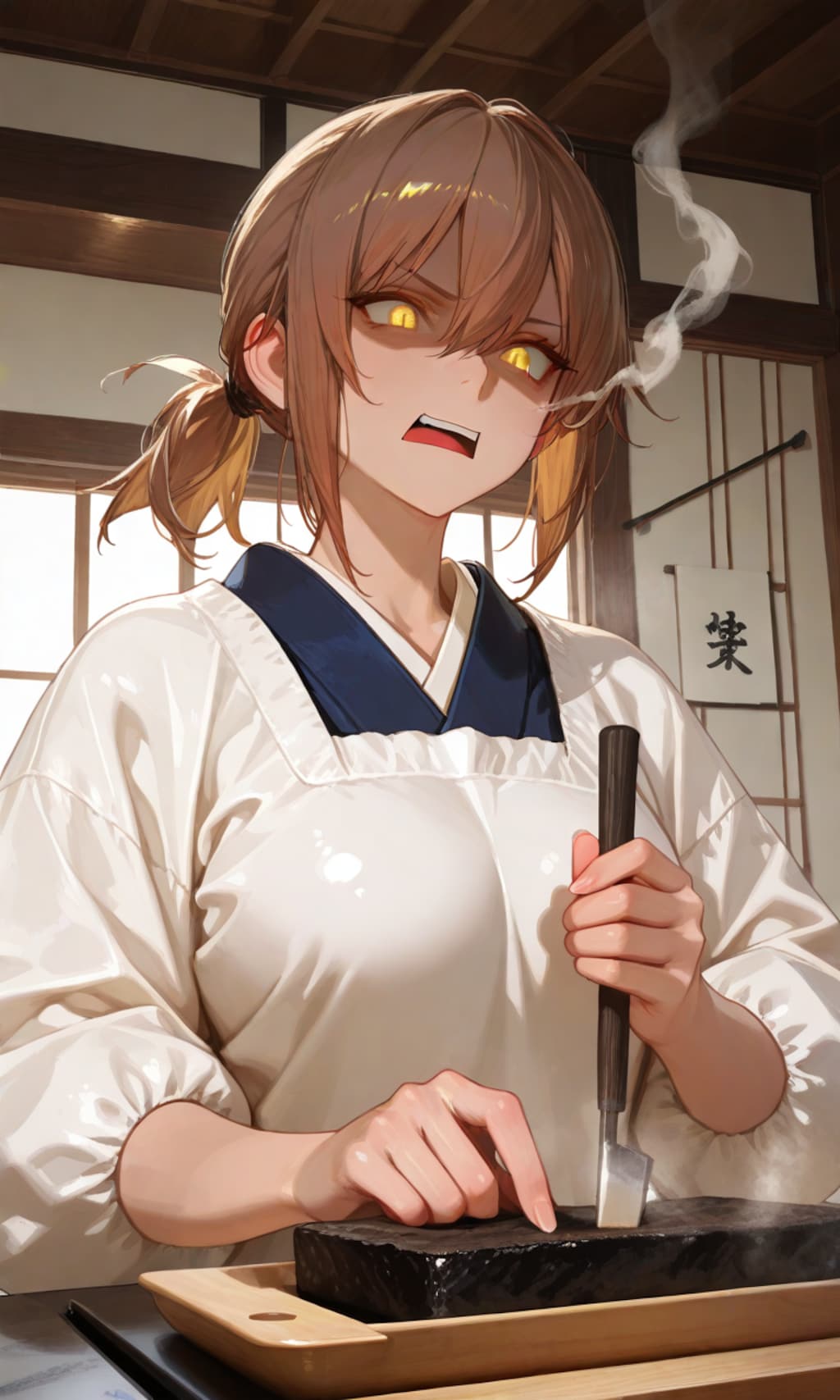 な、何故⁉️洋菓子は上手くいかぬのだ‼️