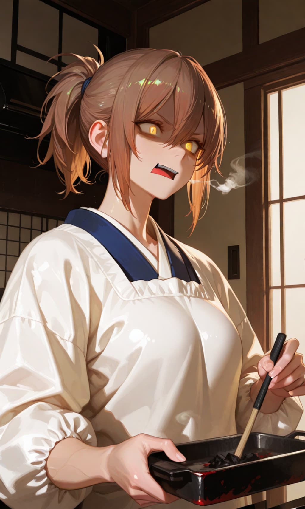 な、何故⁉️洋菓子は上手くいかぬのだ‼️