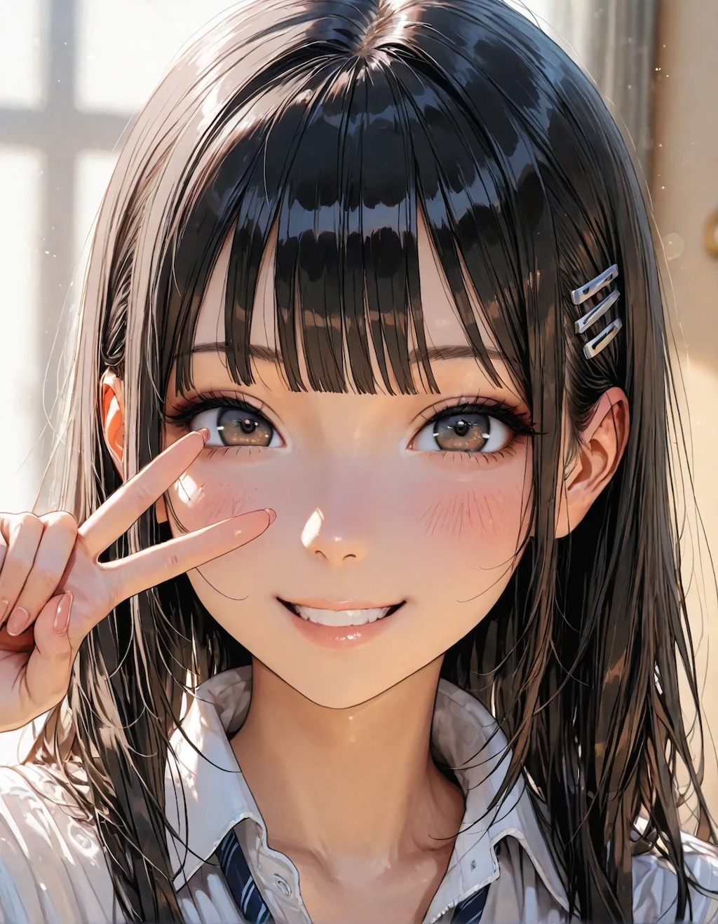 弾ける笑顔☺️JKちゃん💕