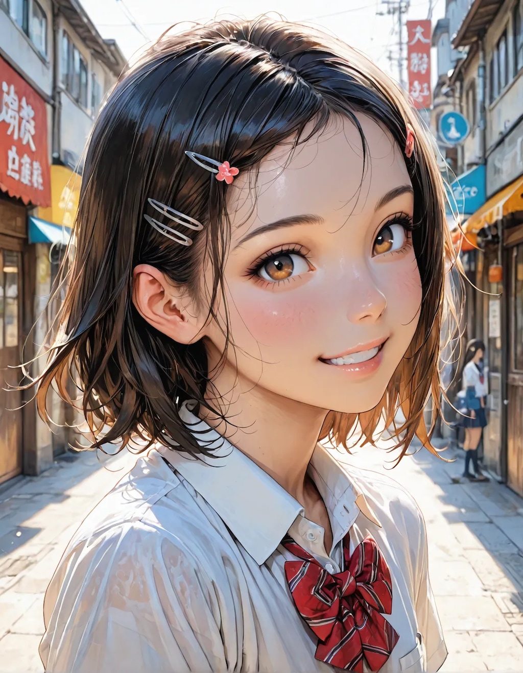 弾ける笑顔☺️JKちゃん💕