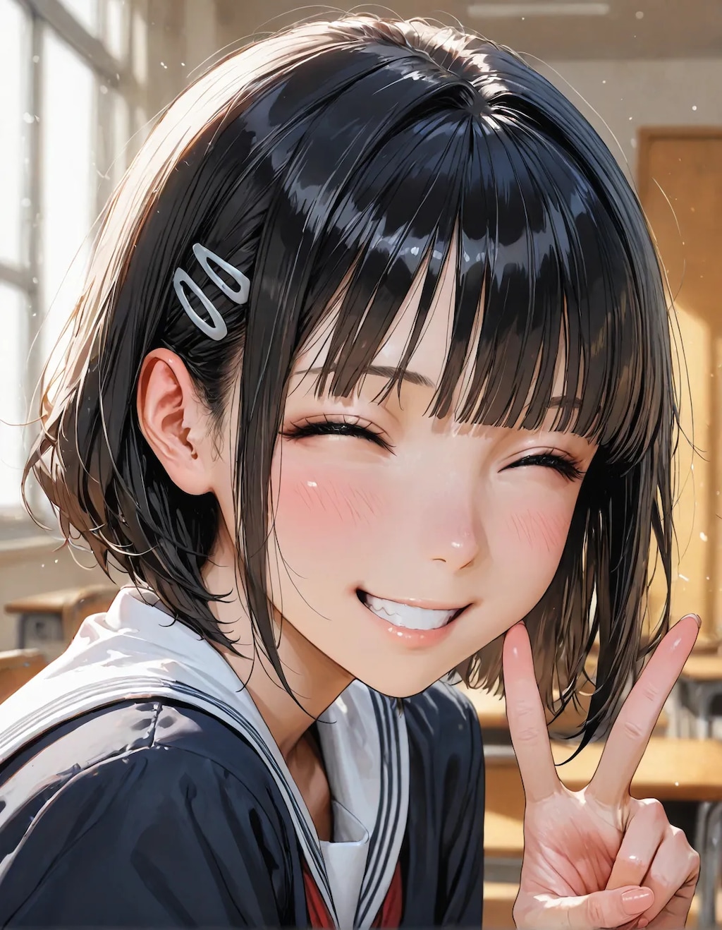 弾ける笑顔☺️JKちゃん💕